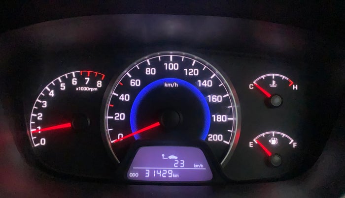 2013 Hyundai Grand i10 MAGNA 1.2 KAPPA VTVT, Petrol, Manual, 31,363 km, Odometer Image