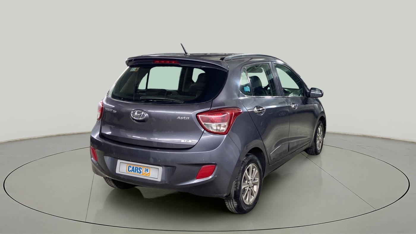 2016 Hyundai Grand i10 ASTA (O) 1.2 KAPPA VTVT, Petrol, Manual, 16,503 km, Right Back Diagonal