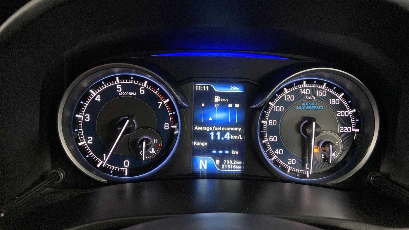 2019 Maruti XL6 ZETA AT, Petrol, Automatic, 21,515 km, Odometer Image