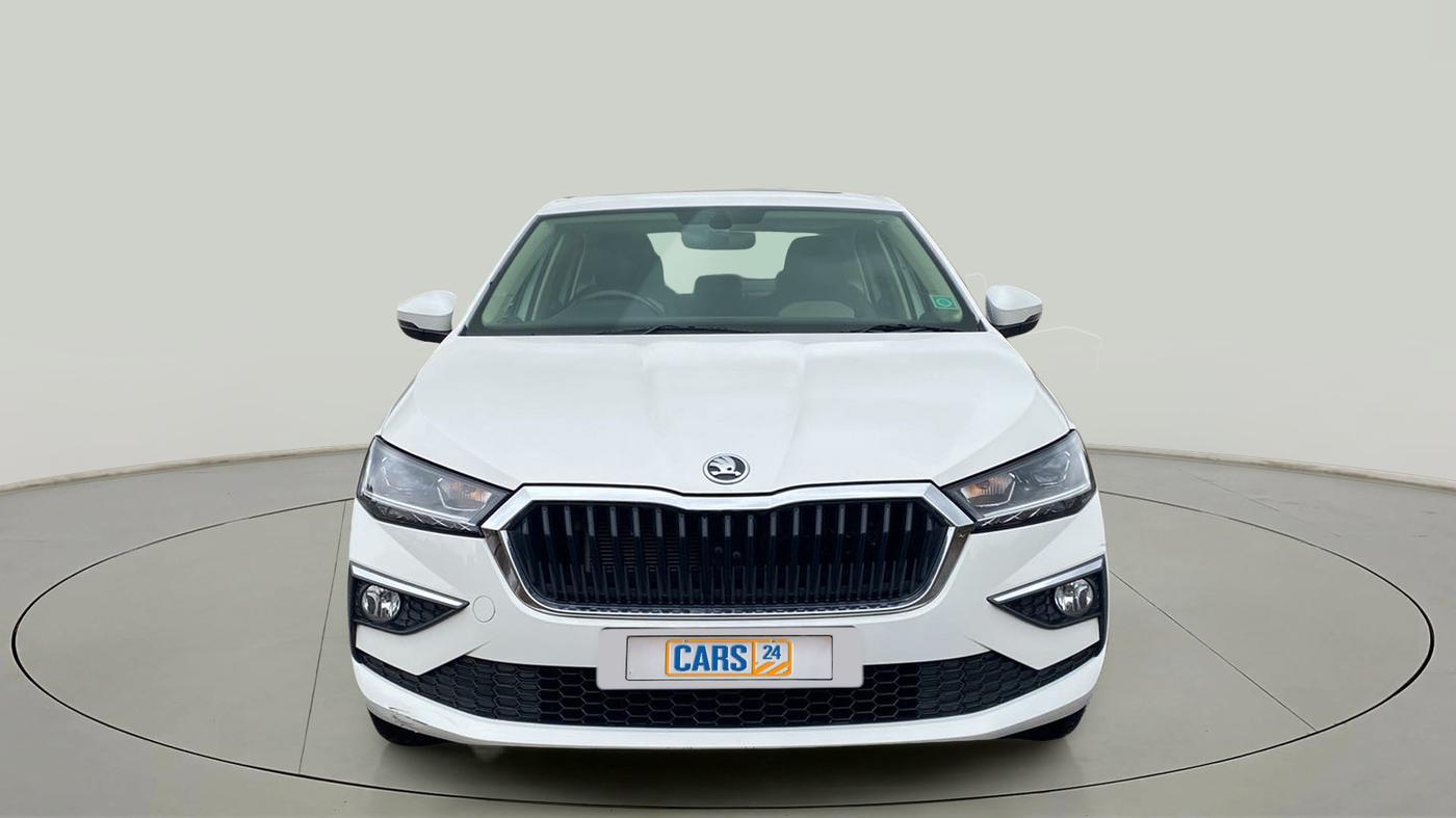 2022 Skoda SLAVIA STYLE 1.5L TSI MT, Petrol, Manual, 12,419 km, Front