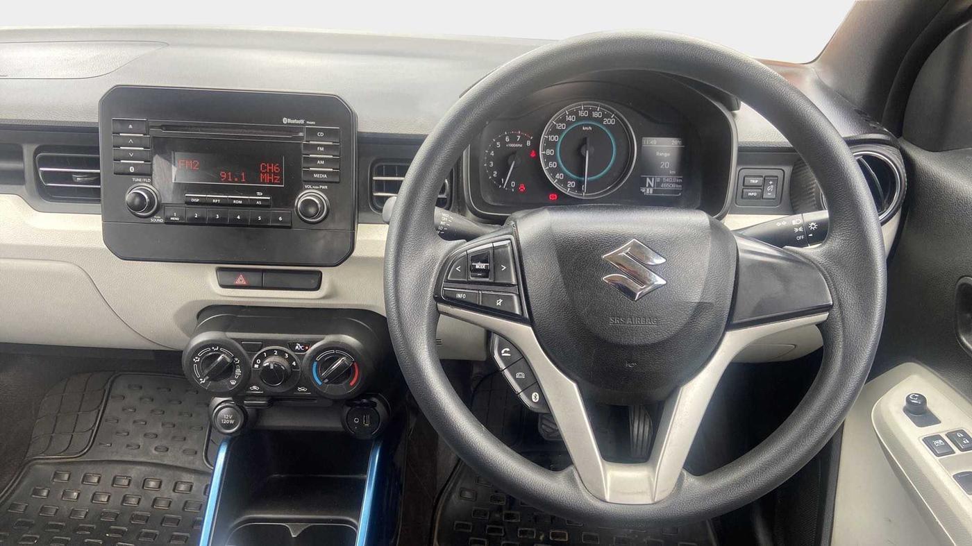 2017 Maruti IGNIS DELTA 1.2 AMT, Petrol, Automatic, 46,507 km, Steering Wheel Close Up
