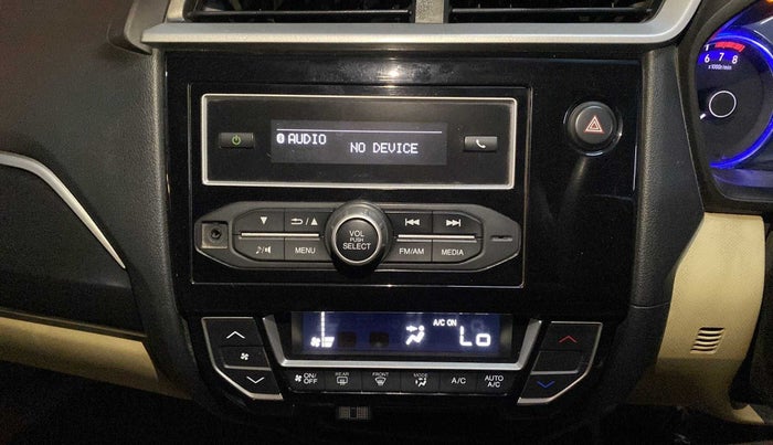 2017 Honda Amaze 1.2L I-VTEC SX, Petrol, Manual, 57,184 km, Infotainment system - Reverse camera not working