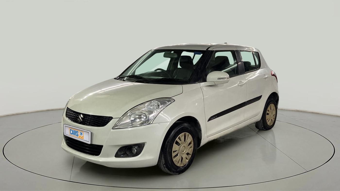 2013 Maruti Swift VXI, Petrol, Manual, 88,671 km, Left Front Diagonal