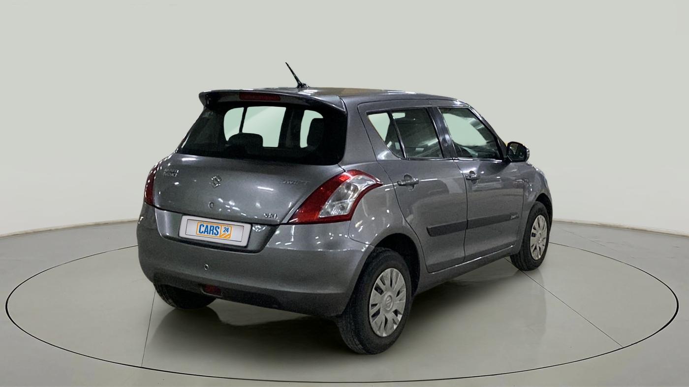 2014 Maruti Swift VXI, Petrol, Manual, 57,569 km, Right Back Diagonal
