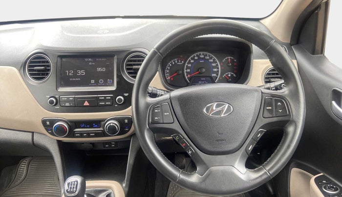 2017 Hyundai Grand i10 ASTA 1.2 KAPPA VTVT, Petrol, Manual, 33,547 km, Steering Wheel Close Up