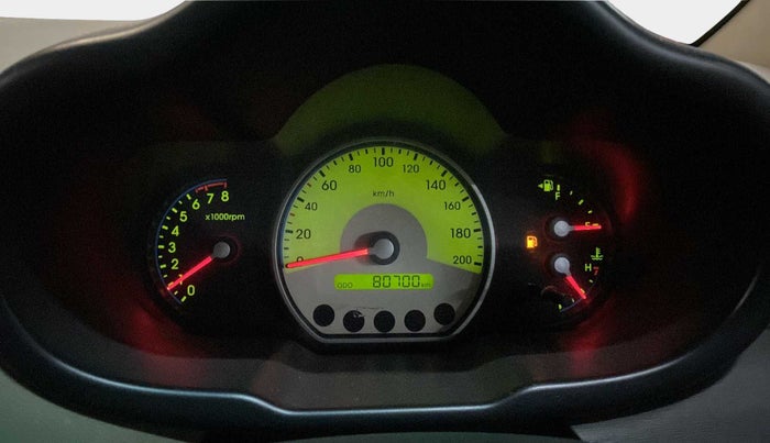 2010 Hyundai i10 MAGNA 1.2, Petrol, Manual, 80,779 km, Odometer Image