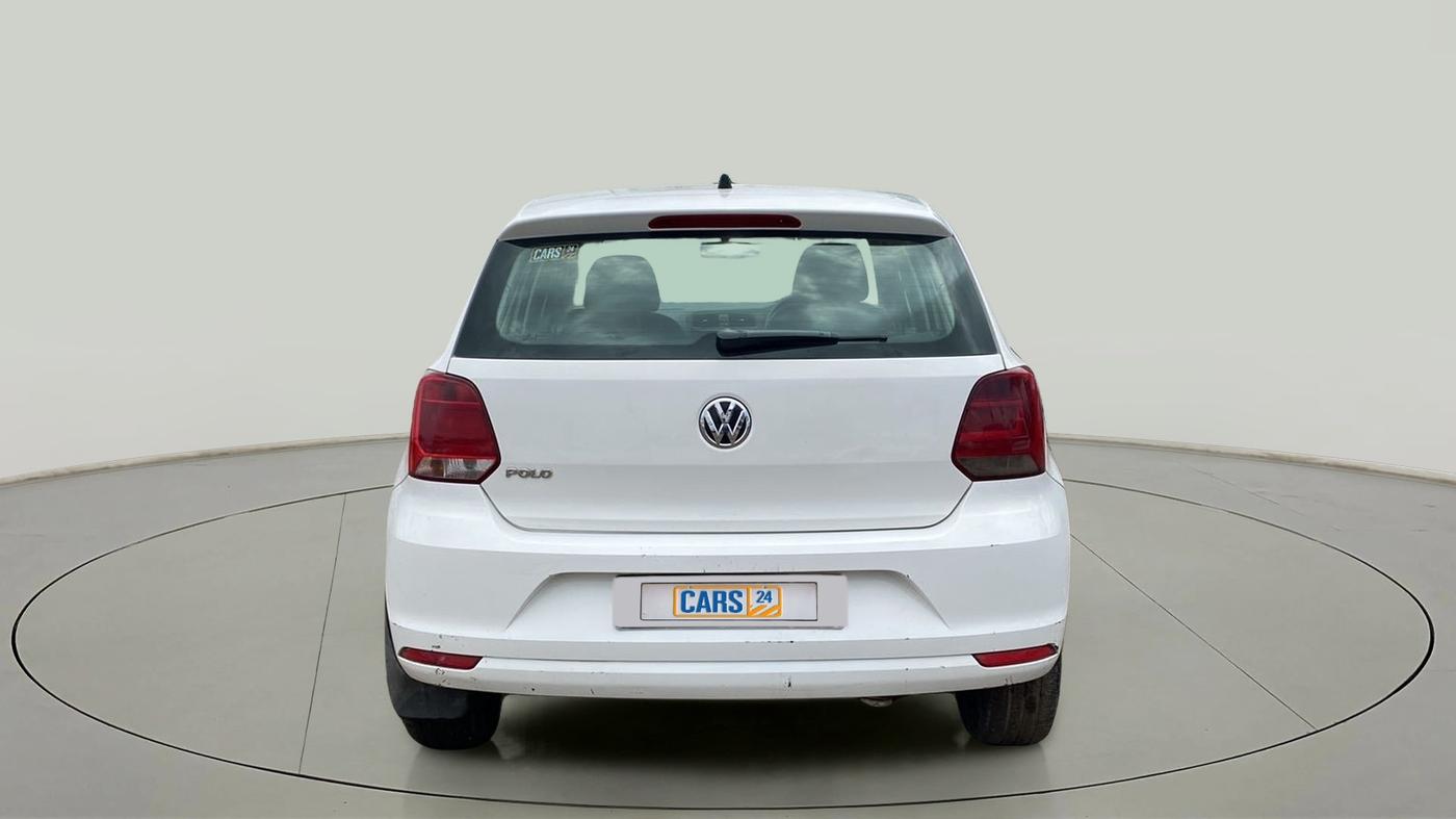 2015 Volkswagen Polo COMFORTLINE 1.2L, Petrol, Manual, 1,00,071 km, Back/Rear