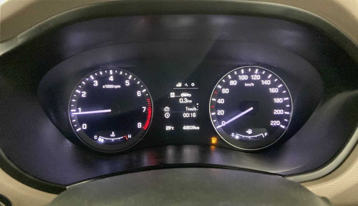 2016 Hyundai Elite i20 ASTA 1.2 (O), Petrol, Manual, 44,609 km, Odometer Image