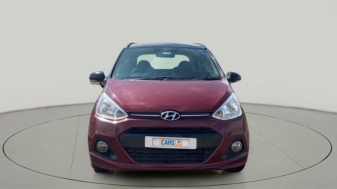 2015 Hyundai Grand i10 SPORTZ 1.2 KAPPA VTVT, Petrol, Manual, 53,972 km, Front