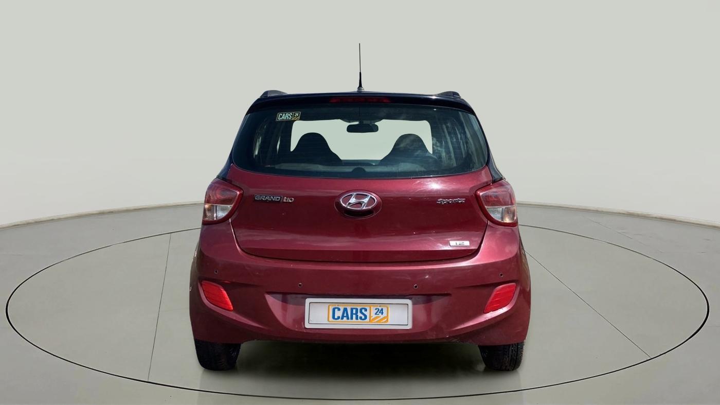 2015 Hyundai Grand i10 SPORTZ 1.2 KAPPA VTVT, Petrol, Manual, 53,972 km, Back/Rear
