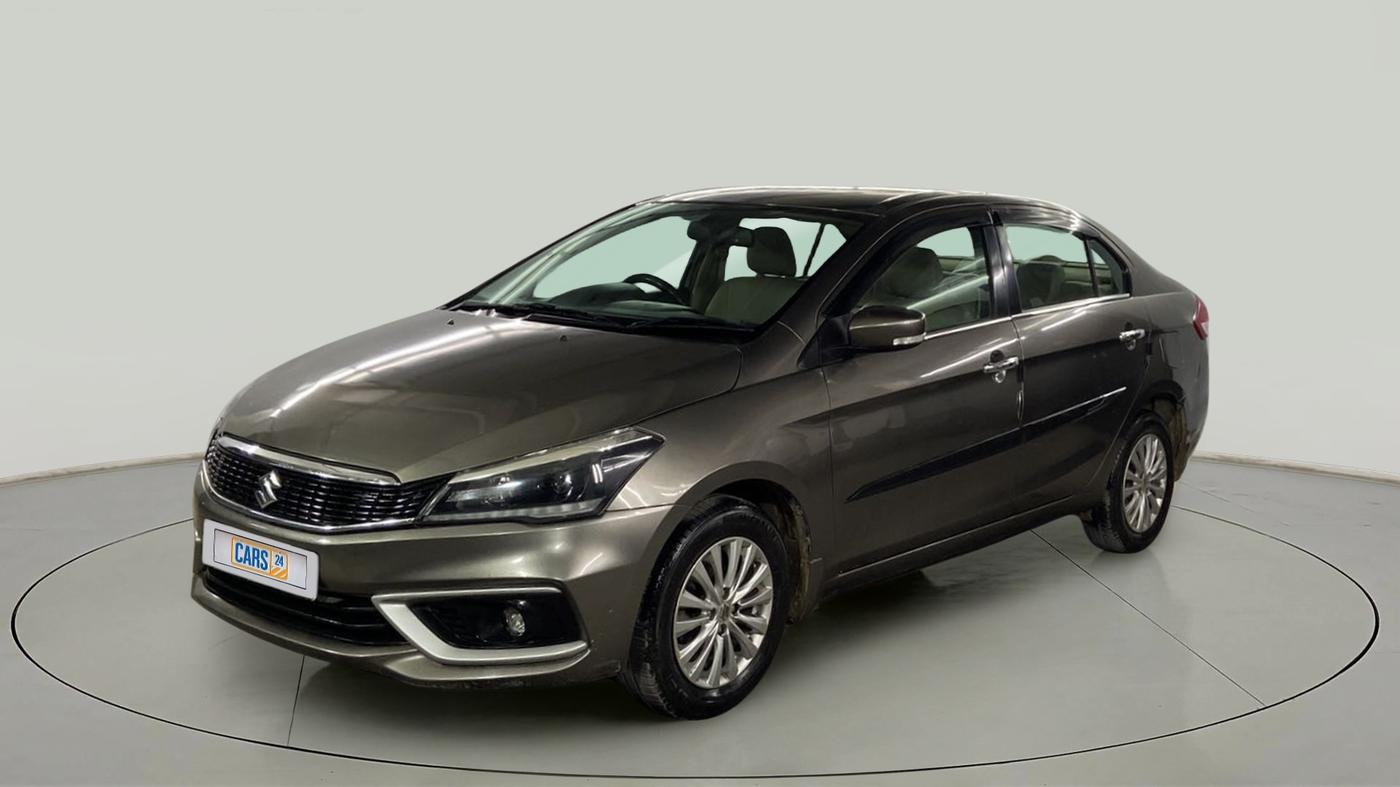 2018 Maruti Ciaz ZETA AT 1.5  SHVS PETROL, Petrol, Automatic, 63,816 km, Left Front Diagonal
