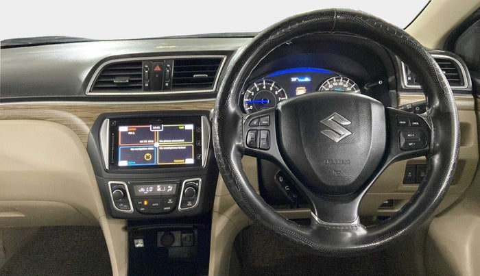 2018 Maruti Ciaz ZETA AT 1.5  SHVS PETROL, Petrol, Automatic, 63,816 km, Steering Wheel Close Up