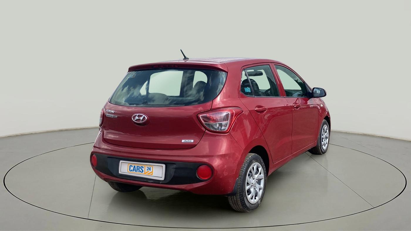 2017 Hyundai Grand i10 MAGNA AT 1.2 KAPPA VTVT, Petrol, Automatic, 14,884 km, Right Back Diagonal