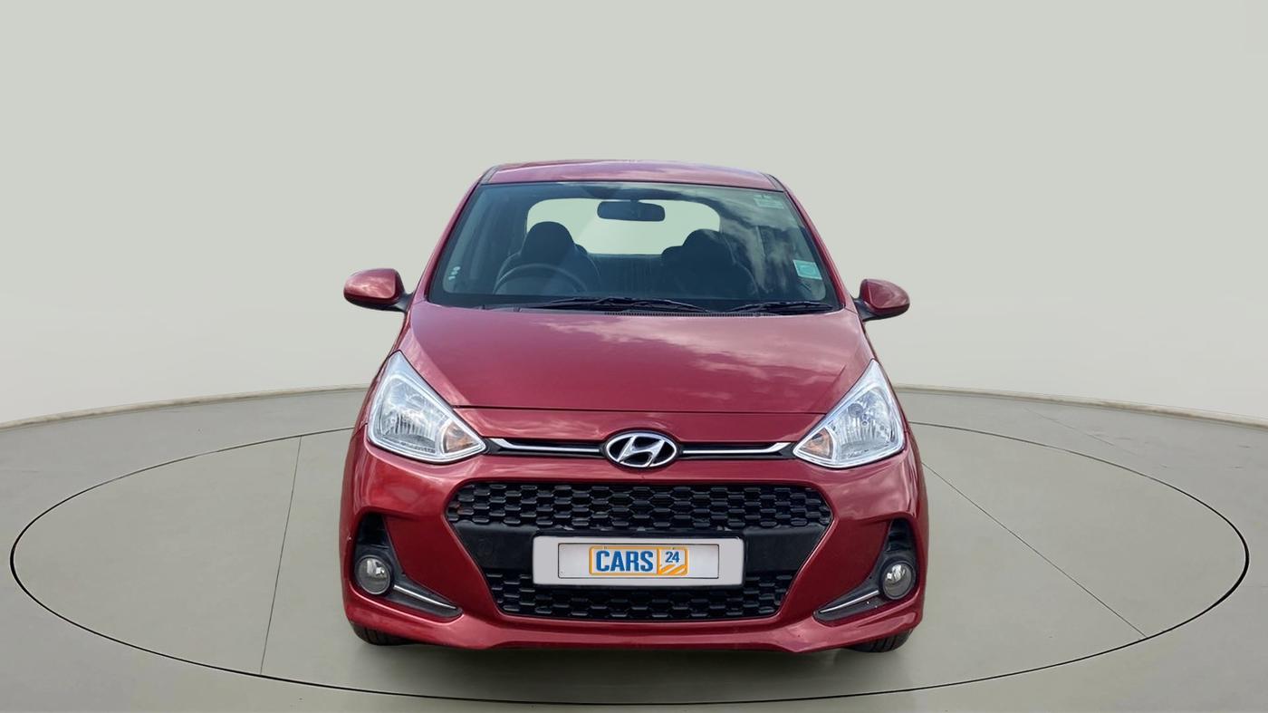 2017 Hyundai Grand i10 MAGNA AT 1.2 KAPPA VTVT, Petrol, Automatic, 14,884 km, Front