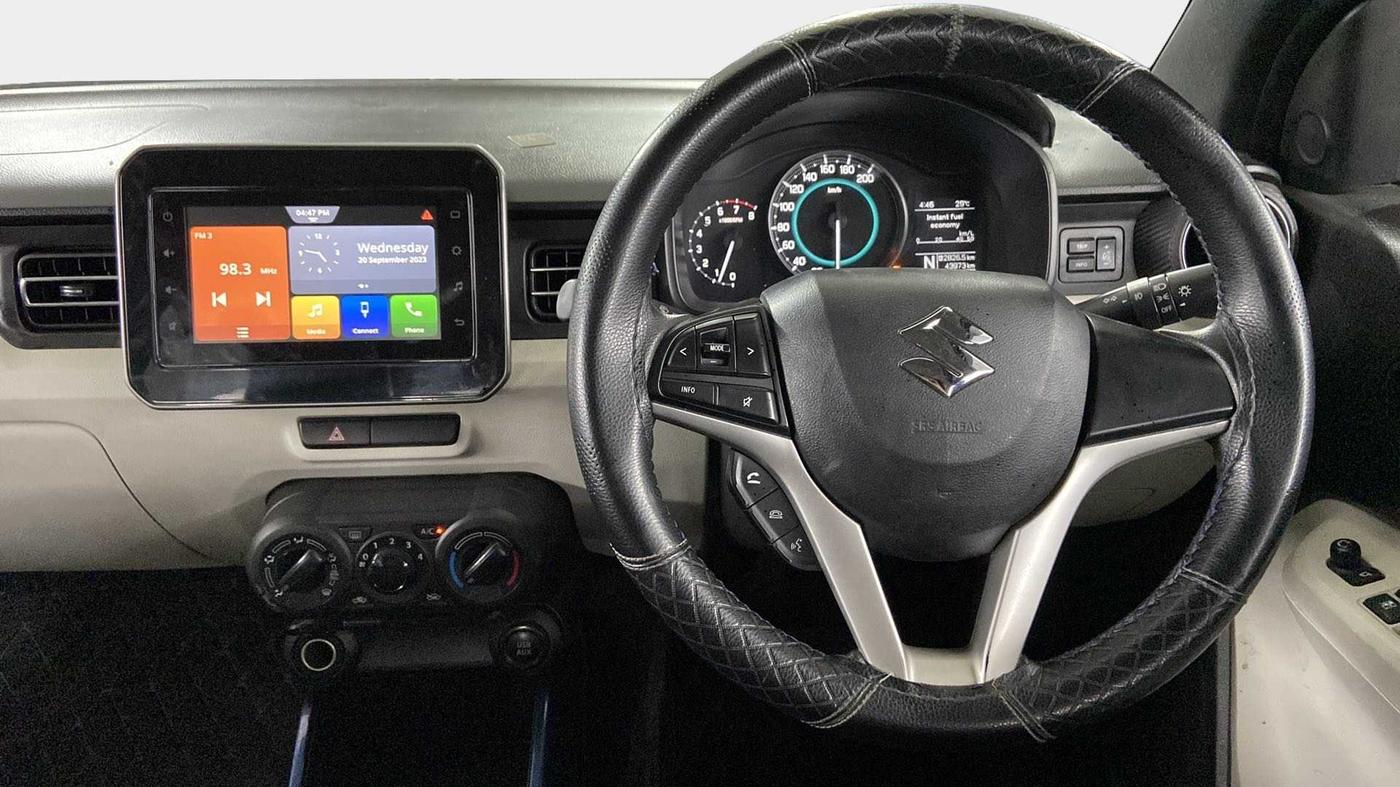 2022 Maruti IGNIS ZETA 1.2 AMT, Petrol, Automatic, 43,972 km, Steering Wheel Close Up