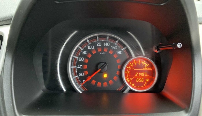 2019 Maruti New Wagon-R ZXI 1.2, Petrol, Manual, 21,477 km, Odometer Image