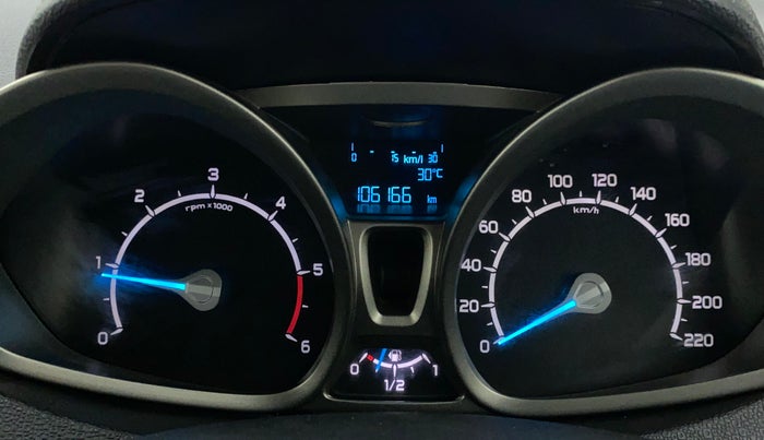 2016 Ford Ecosport TITANIUM 1.5L DIESEL, Diesel, Manual, 1,06,299 km, Odometer Image