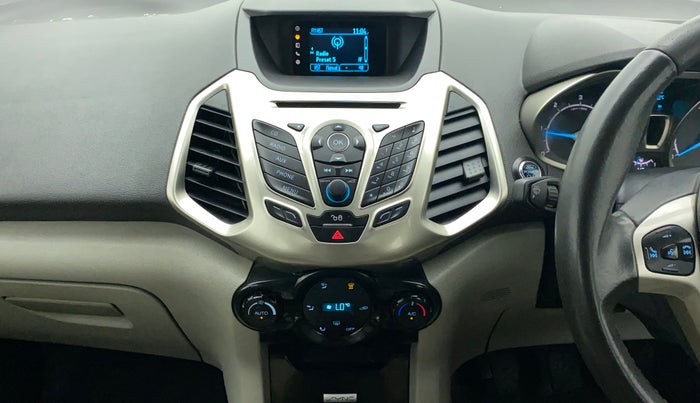 2016 Ford Ecosport TITANIUM 1.5L DIESEL, Diesel, Manual, 1,06,299 km, Air Conditioner