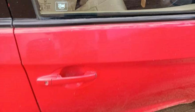 2012 Honda Brio S MT, Petrol, Manual, 36,582 km, Driver-side door - Weather strip has minor damage