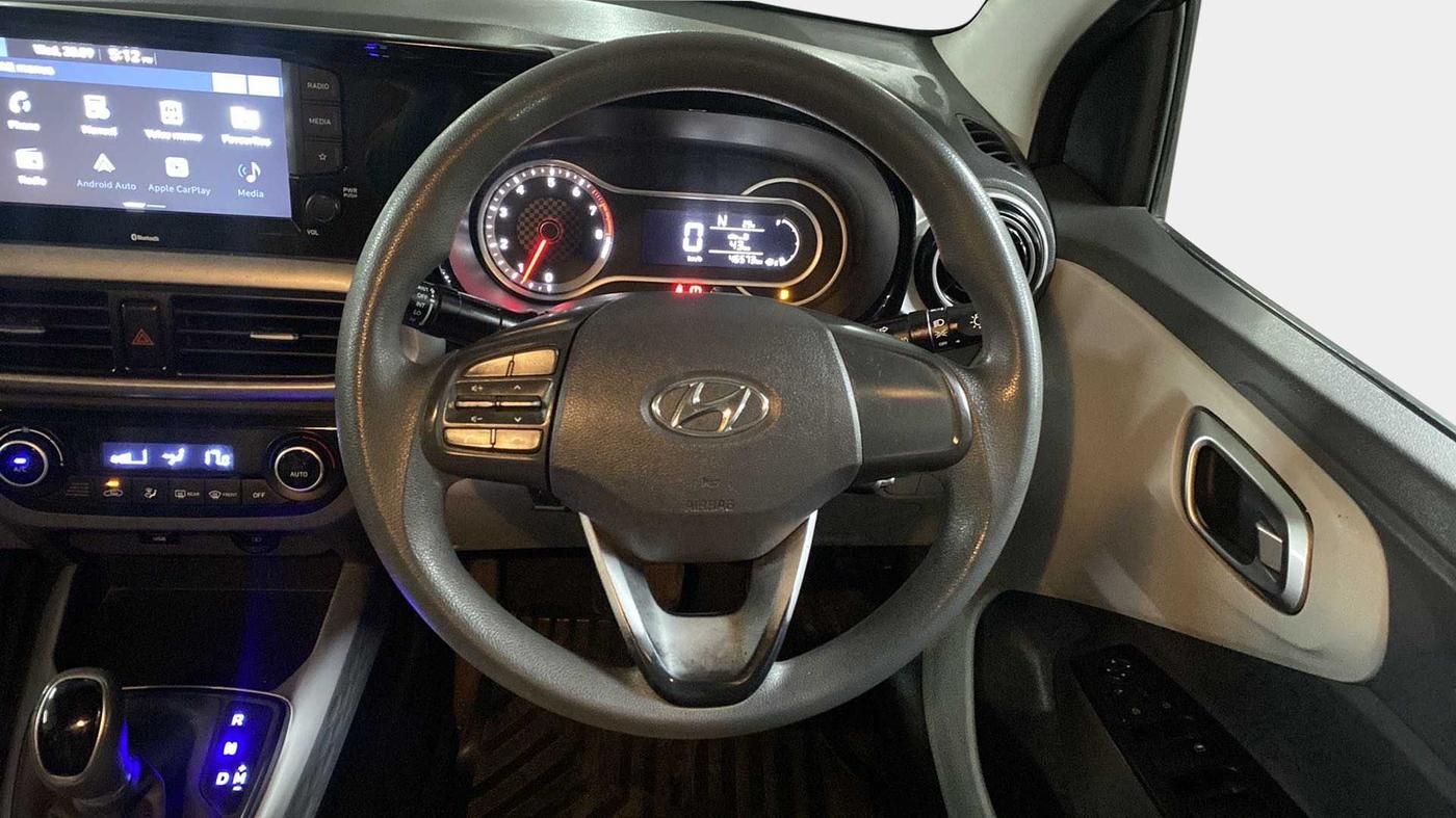 2019 Hyundai GRAND I10 NIOS SPORTZ AMT 1.2 KAPPA VTVT, Petrol, Automatic, 46,806 km, Steering Wheel Close Up