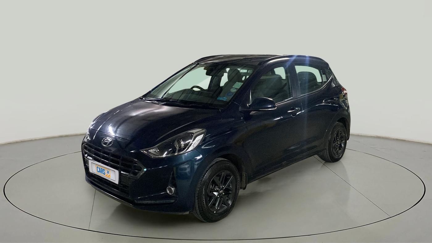 2019 Hyundai GRAND I10 NIOS SPORTZ AMT 1.2 KAPPA VTVT, Petrol, Automatic, 46,806 km, Left Front Diagonal