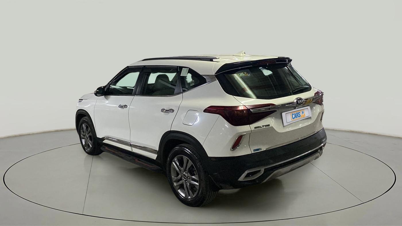 2019 KIA SELTOS HTX PLUS AT1.5 DIESEL, Diesel, Automatic, 14,712 km, Left Back Diagonal