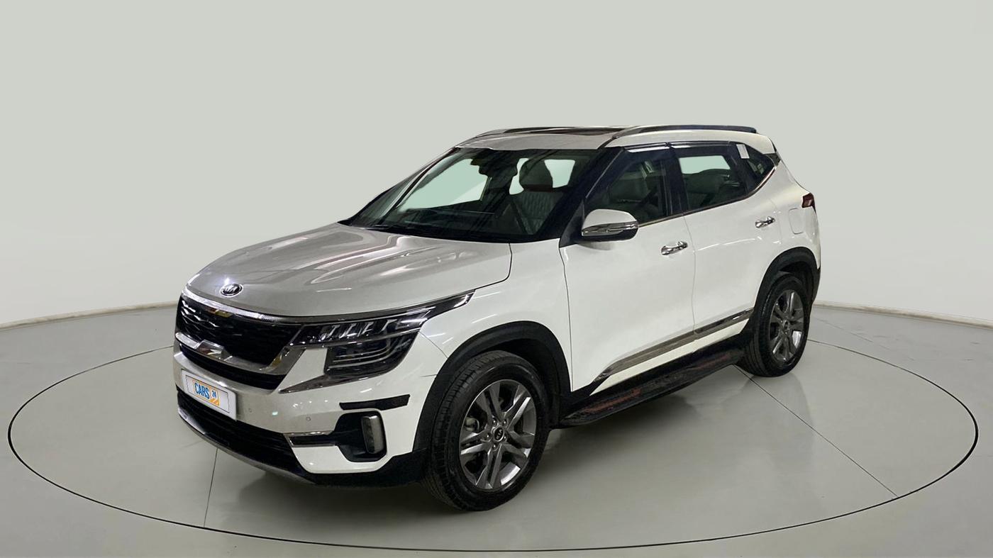 2019 KIA SELTOS HTX PLUS AT1.5 DIESEL, Diesel, Automatic, 14,712 km, Left Front Diagonal
