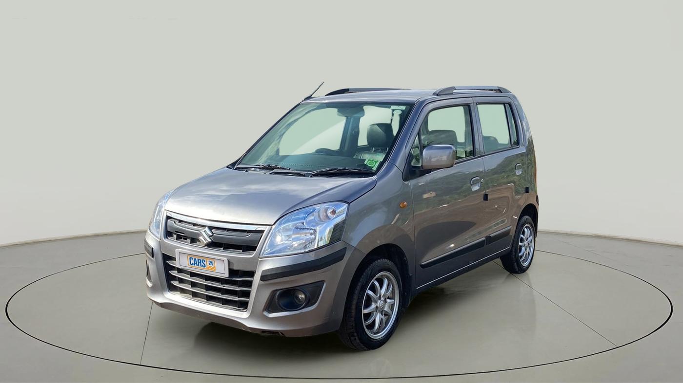2015 Maruti Wagon R 1.0 VXI, Petrol, Manual, 59,259 km, Left Front Diagonal