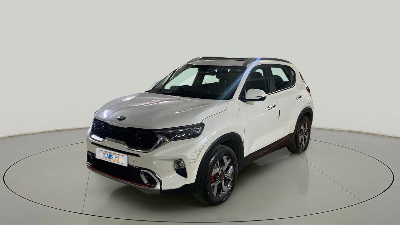 2020 KIA SONET GTX PLUS 1.0 IMT, Petrol, Manual, 48,448 km, Left Front Diagonal