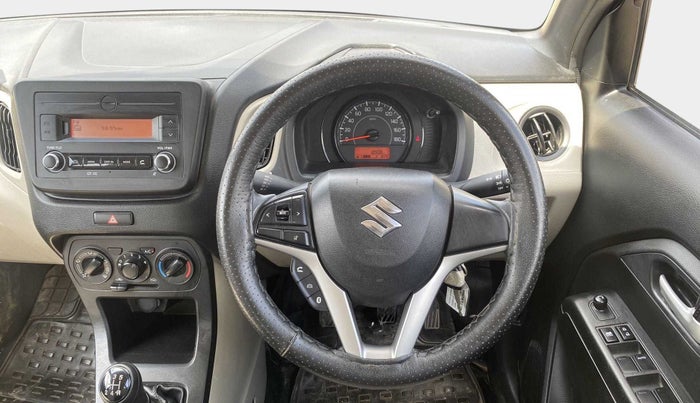 2019 Maruti New Wagon-R VXI 1.2, Petrol, Manual, 18,860 km, Steering Wheel Close Up