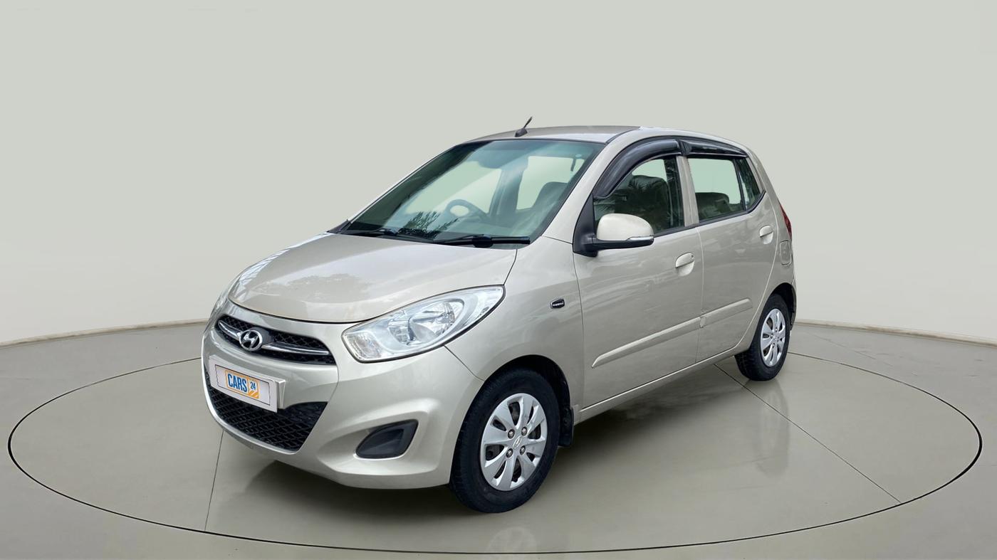2012 Hyundai i10 SPORTZ 1.2, Petrol, Manual, 68,938 km, Left Front Diagonal