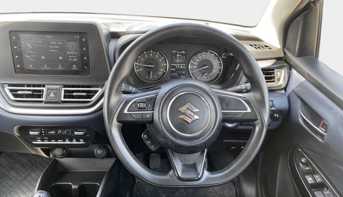 2022 Maruti Baleno ZETA PETROL 1.2, Petrol, Manual, 9,909 km, Steering Wheel Close Up
