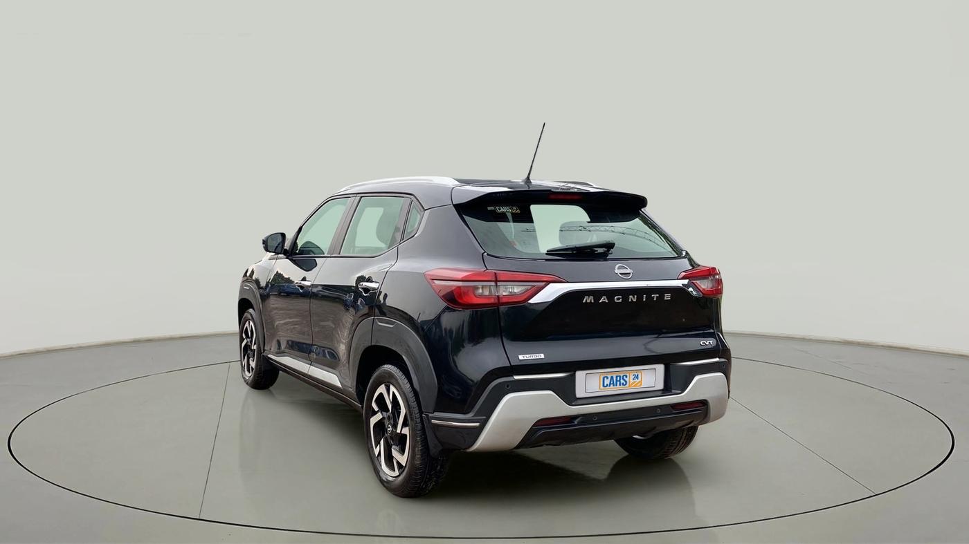 2021 Nissan MAGNITE XV TURBO CVT, Petrol, Automatic, 16,277 km, Left Back Diagonal