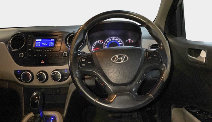 2014 Hyundai Grand i10 ASTA AT 1.2 KAPPA VTVT, Petrol, Automatic, 70,046 km, Steering Wheel Close Up