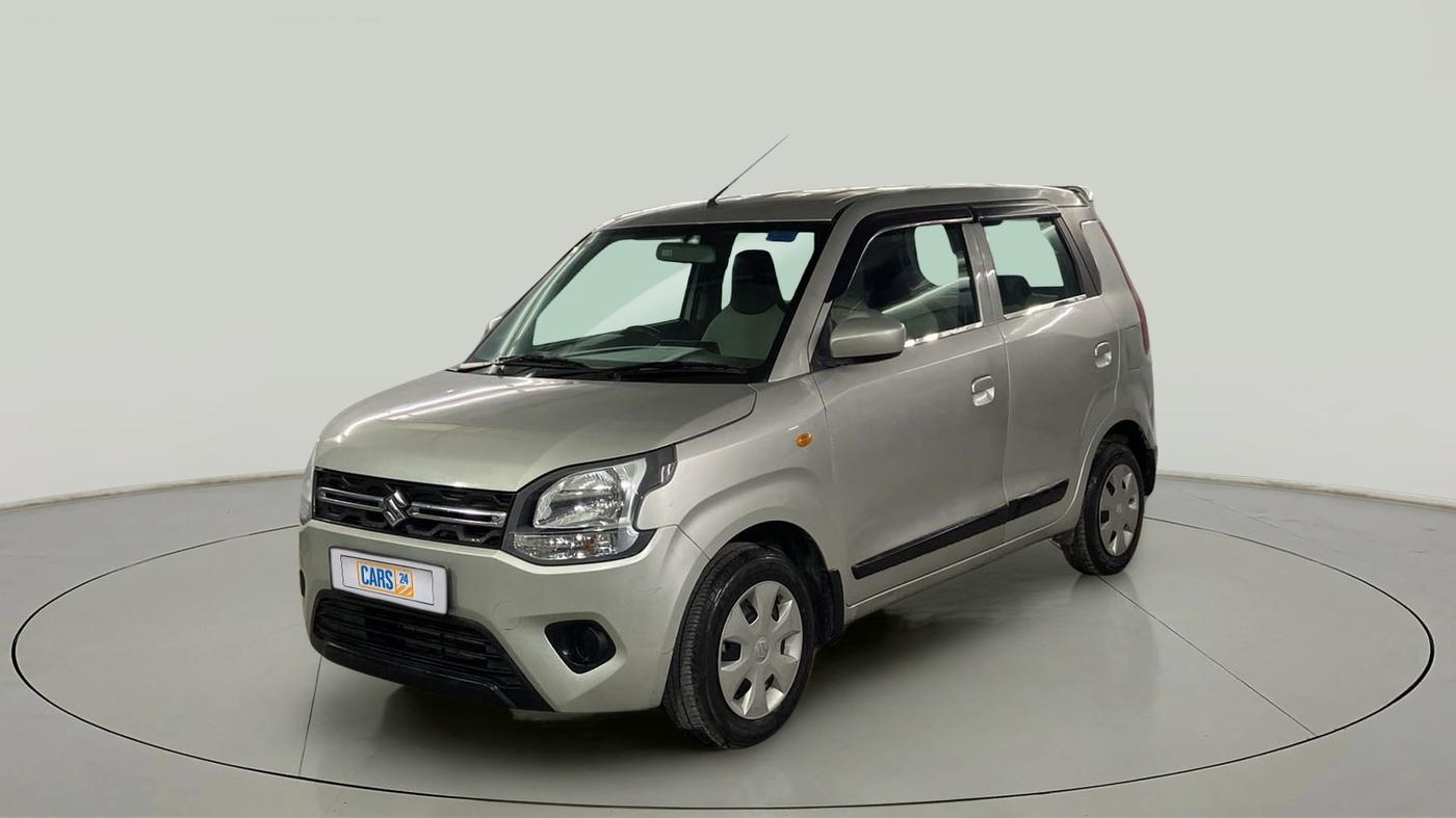 2021 Maruti New Wagon-R VXI 1.0, Petrol, Manual, 23,086 km, Left Front Diagonal