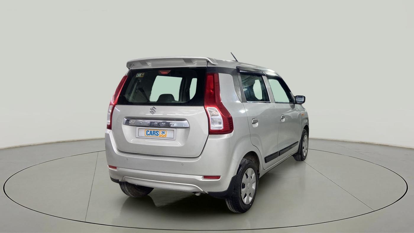 2021 Maruti New Wagon-R VXI 1.0, Petrol, Manual, 23,086 km, Right Back Diagonal