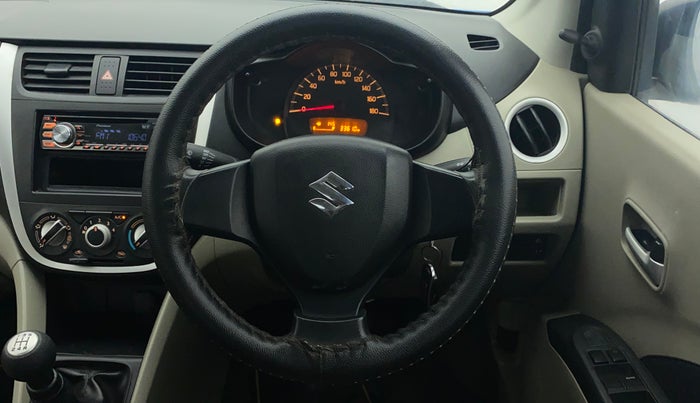 2015 Maruti Celerio VXI, Petrol, Manual, 33,610 km, Steering Wheel Close Up
