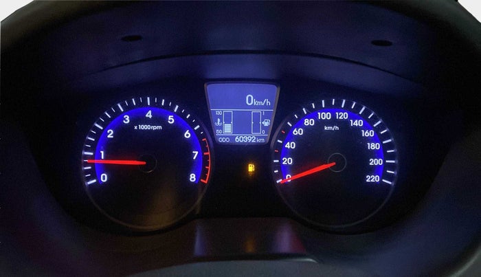 2012 Hyundai i20 ASTA 1.2, Petrol, Manual, 60,380 km, Odometer Image