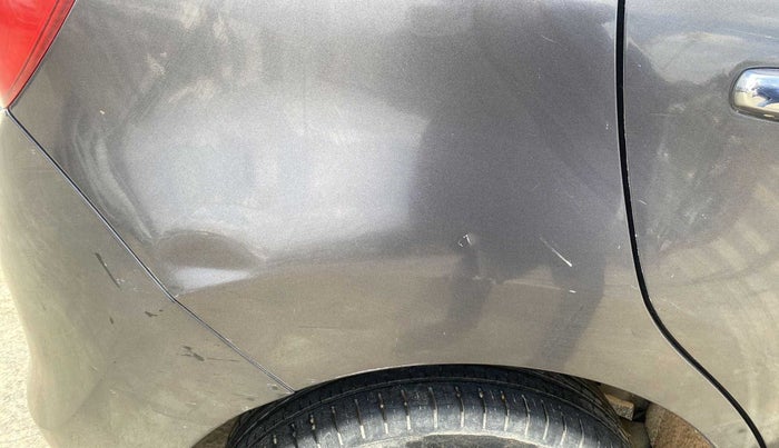 2017 Maruti Baleno ZETA CVT PETROL 1.2, Petrol, Automatic, 31,469 km, Right quarter panel - Slightly dented