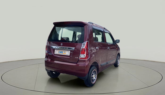 2012 Maruti Wagon R 1.0 LXI, Petrol, Manual, 35,498 km, Right Back Diagonal