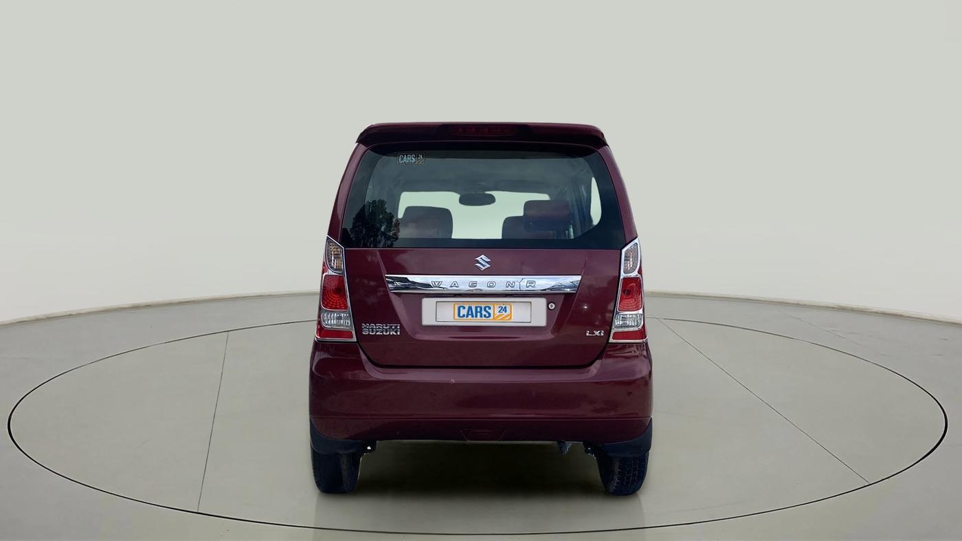 2012 Maruti Wagon R 1.0 LXI, Petrol, Manual, 35,498 km, Back/Rear
