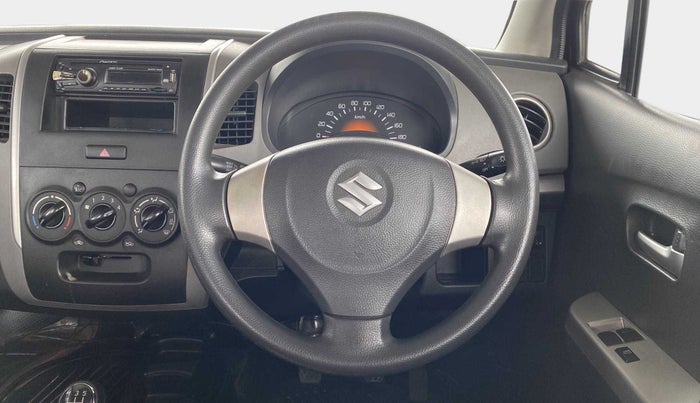 2012 Maruti Wagon R 1.0 LXI, Petrol, Manual, 35,498 km, Steering Wheel Close Up