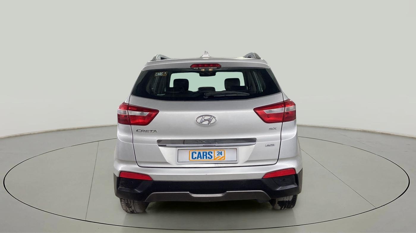 2016 Hyundai Creta SX PLUS AT 1.6 PETROL, Petrol, Automatic, 52,791 km, Back/Rear