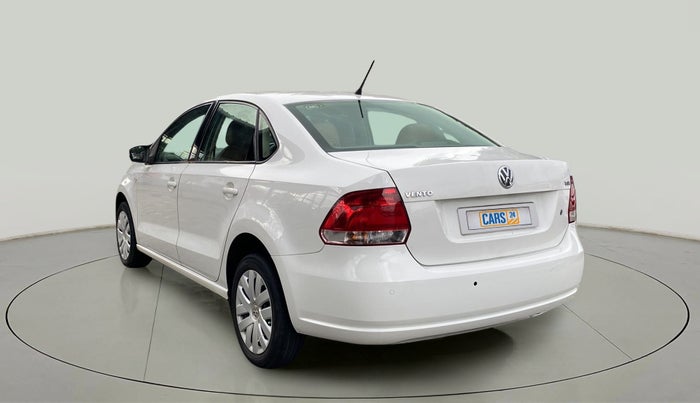 2014 Volkswagen Vento COMFORTLINE TSI AT PETROL, Petrol, Automatic, 1,27,489 km, Left Back Diagonal