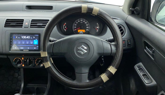 2010 Maruti Swift LXI, Petrol, Manual, 79,445 km, Steering Wheel Close Up
