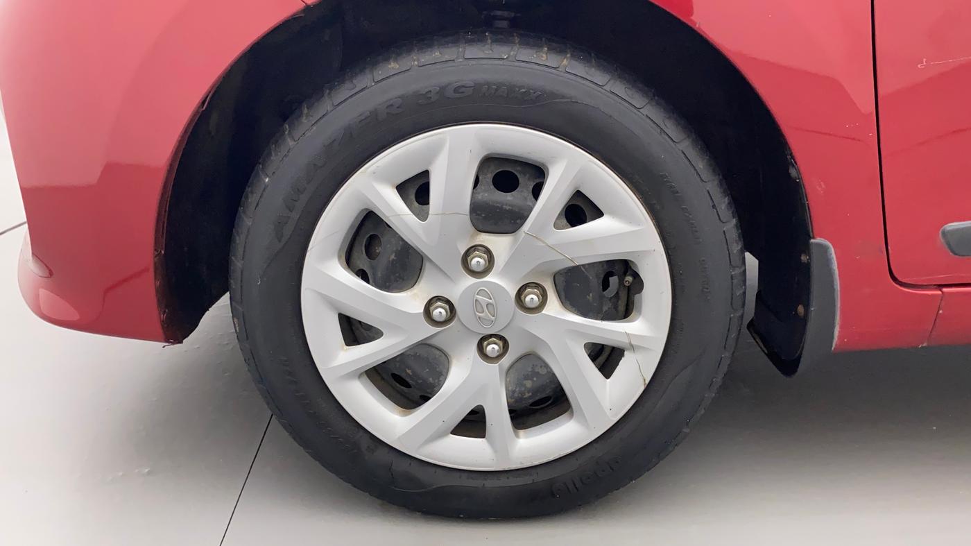 2019 Hyundai Grand i10 SPORTZ 1.2 KAPPA VTVT, Petrol, Manual, 74,426 km, Left Front Wheel