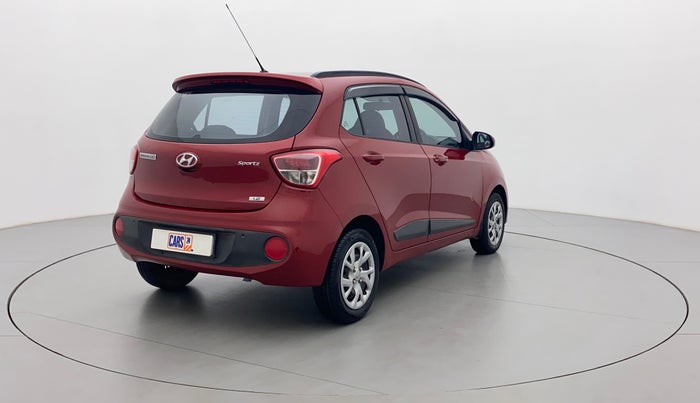 2019 Hyundai Grand i10 SPORTZ 1.2 KAPPA VTVT, Petrol, Manual, 74,426 km, Right Back Diagonal