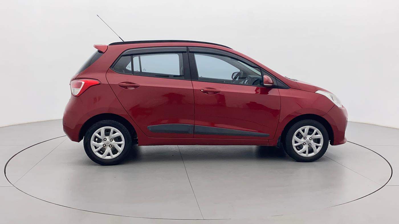 2019 Hyundai Grand i10 SPORTZ 1.2 KAPPA VTVT, Petrol, Manual, 74,426 km, Right Side View
