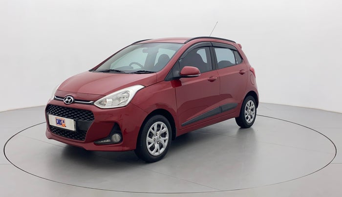 2019 Hyundai Grand i10 SPORTZ 1.2 KAPPA VTVT, Petrol, Manual, 74,426 km, Left Front Diagonal