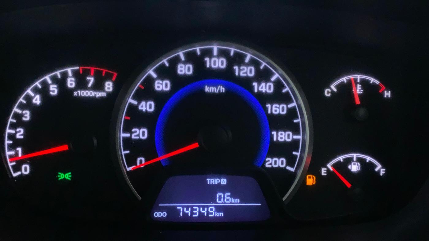 2019 Hyundai Grand i10 SPORTZ 1.2 KAPPA VTVT, Petrol, Manual, 74,426 km, Odometer Image